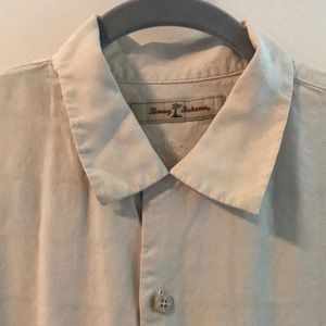 Tommy Bahama 100% silk button down
